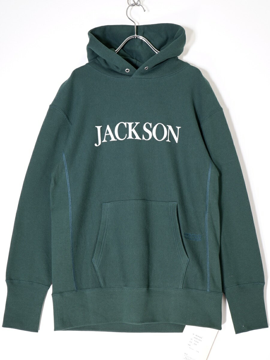 ジャクソンマティスJACKSON MATISSE 2022AW ×アメリカーナAMERICANA JACKSONスウェットパーカー新品【MTSA70279】【ダークグリーン】【ONE】【未使用】【2点以上同時購入で送料無料】【DM221216】