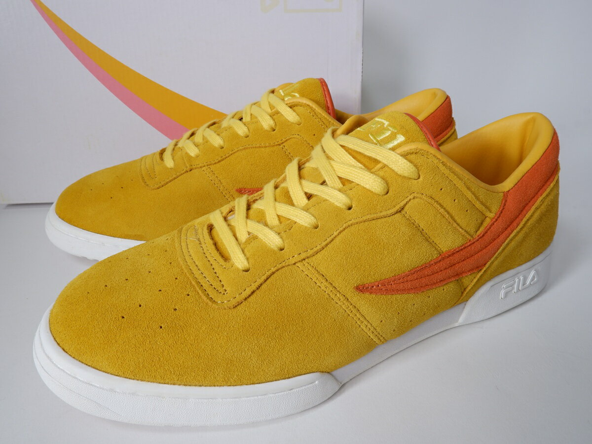 Rakuten - FILAフィラ × MIN-NANOミンナノ × BEAMS-Tビームス ORIGINAL FITNESSスニーカー新品【MFWA81580】【イエロー】【US12(30cm)】【未使用】【沖縄.離島以外 送料無料】【DM260526】