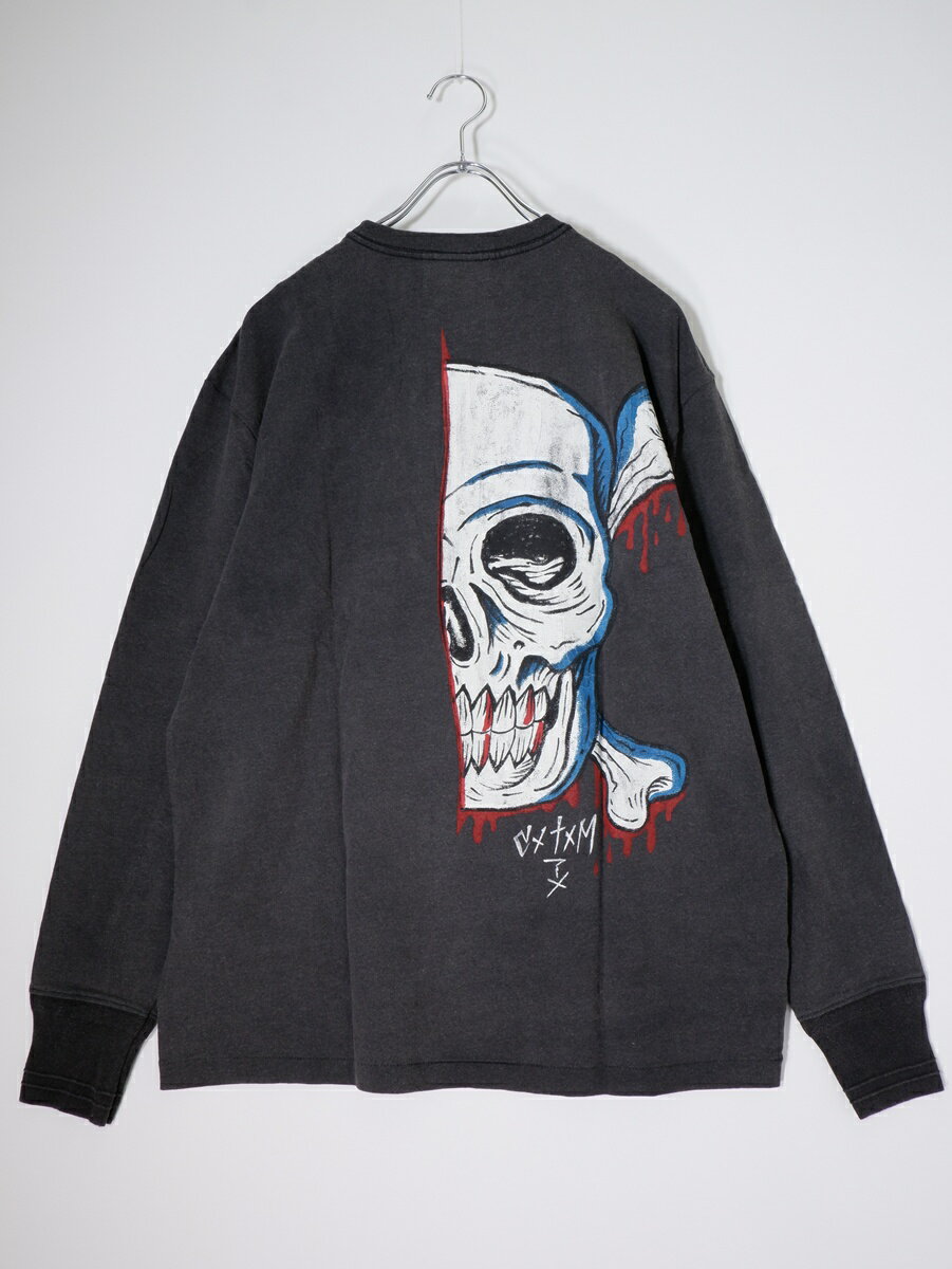 Rakuten - WEIRDOウィアード x CTM スカル 長袖Tシャツ新品【MTSA82180】【ブラック】【XL】【未使用】【沖縄.離島以外 送料無料】【DM260519】