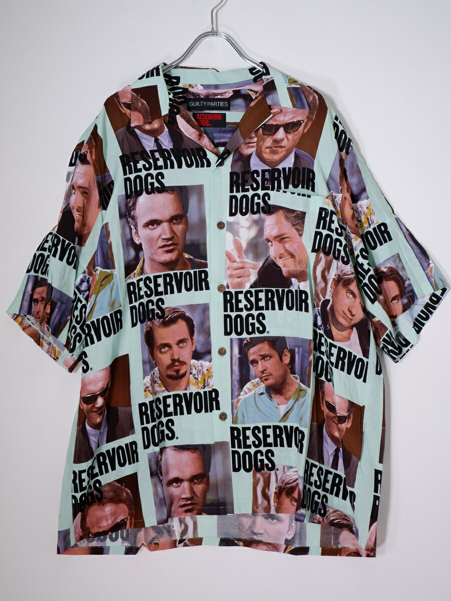 【楽天スーパーSALE期間中ポイント5倍!】WACKOMARIAワコマリア 2024SS RESERVOIR DOGS S/S HAWAIIAN SHIRT TYPE-3 ハワイアンシャツ【MSHA82181】【エメラルド】【XL】【中古】【沖縄.離島以外 送料無料】【DM260519】