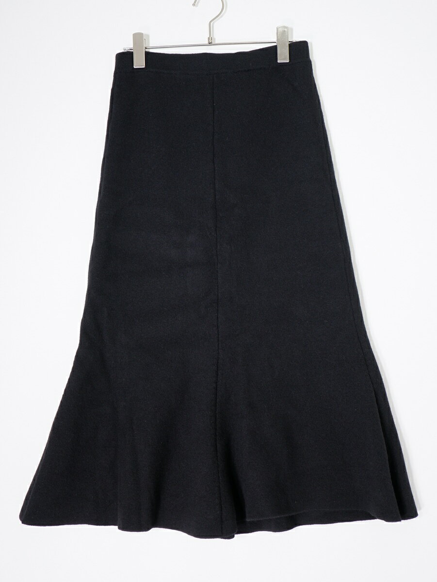 AP STUDIOエーピー ストゥディオL'Appartementアパルトモン 2019AW ウールフレアスカート【LSKA79882】【ブラック】【フリー】【中古】【沖縄.離島以外 送料無料】【DM251111】