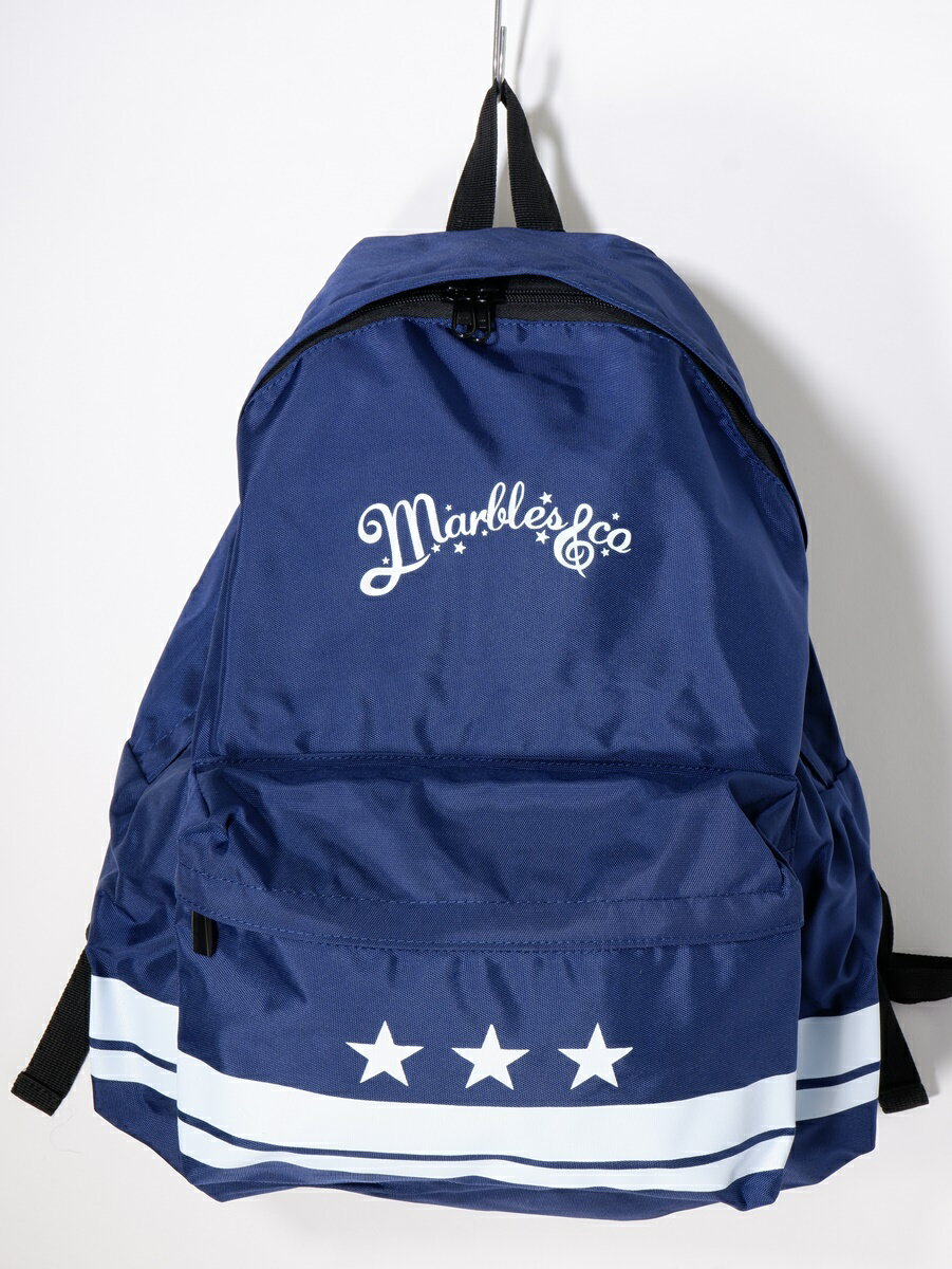 Marblesマーブルズ 2018SS ネオロゴ ビッグバックパック リュック新品【MBGA48482】【ネイビー】【FREE】【未使用】【沖縄.離島以外 送料無料】【DM240820】