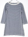 STATESIDEステートサイド アパルトモンL'Appartement購入ボーダーカットソー Tシャツ【LTSA63683】【アイボリー|黒】【M】【中古】【沖縄.離島以外 送料無料】【DM210423】