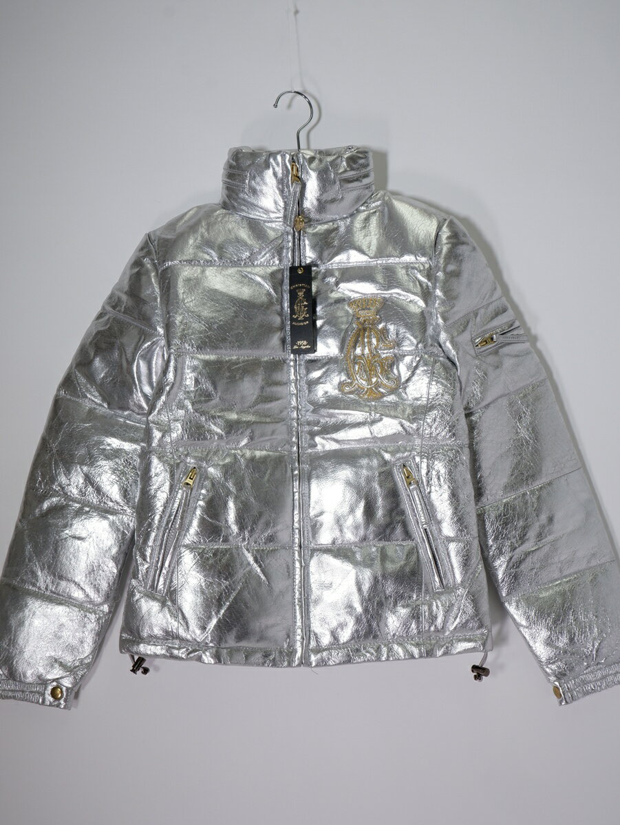 乐天商城 - Christian Audigierクリスチャンオードジェー Y2K 2000's 中綿 本革レザージャケット未使用品【LJKA81484】【シルバー】【XS】【未使用】【沖縄.離島以外 送料無料】【DM260421】