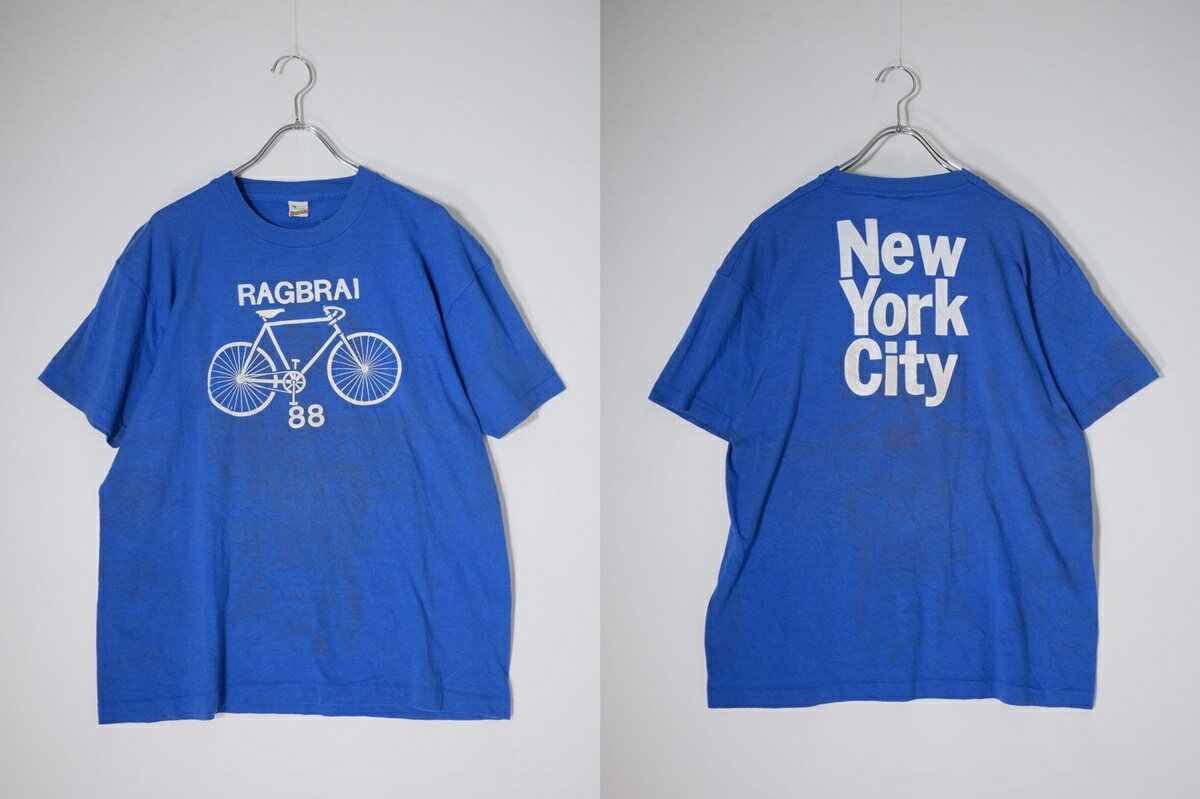 Rakuten - VINTAGE.ヴィンテージ品 SCREEN STARSスクリーンスターズ 80年代 80’s アメリカ製 NEW YORK CITY 88 Tシャツ【MTSA82184】【ブルー】【XL】【中古】【沖縄.離島以外 送料無料】【DM260526】
