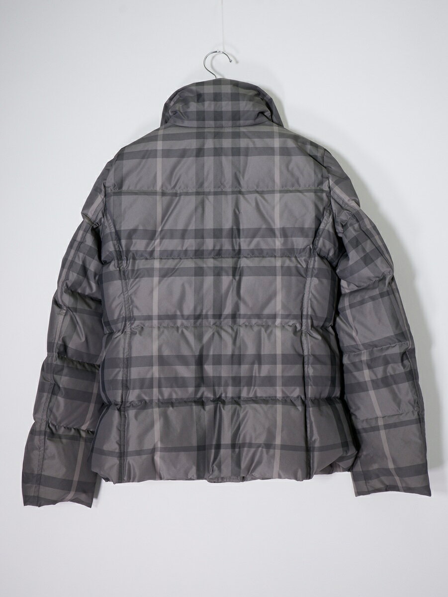 BURBERRY LONDONバーバリー ロンドン ビッグチェック 水鳥天然羽毛ダウンジャケット LJKA79886 グレー系 filt-10062128 ブランド古着の買取販売 渋谷FILT サンプル画像3