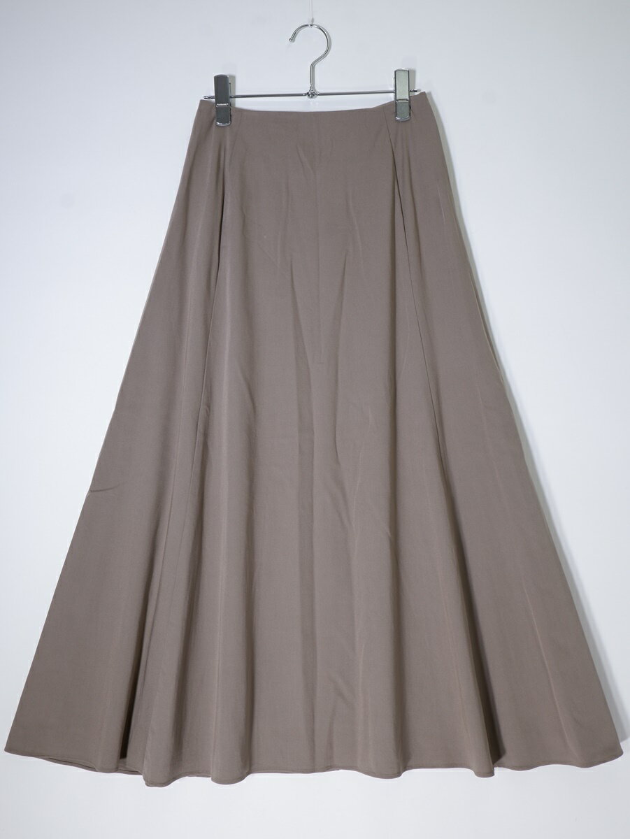 Rakuten - Lisiere L'Appartement/リジエール アパルトモン 2021SS FLARE Skirt フレアスカート【LSKA74886】【カーキグレー系】【36】【中古】【沖縄.離島以外 送料無料】【DM240501】