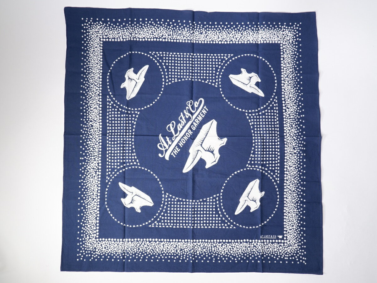 Bandannas - At Last＆Coアットラスト 2026 BANDANNA バンダナ【MZCA81886】【ネイビー】【-】【中古】【沖縄.離島以外 送料無料】【DM260526】