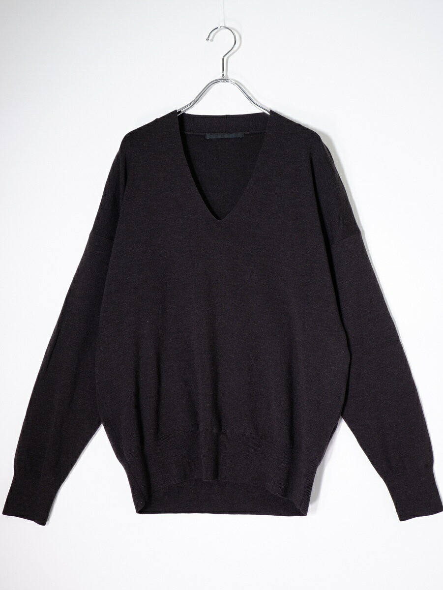 AP STUDIOエーピー ストゥディオL'Appartementアパルトモン クリアウール Vネックプルオーバー(ニット)【LKNA81087】【ブラウン】【フリー】【中古】【沖縄.離島以外 送料無料】【DM260303】