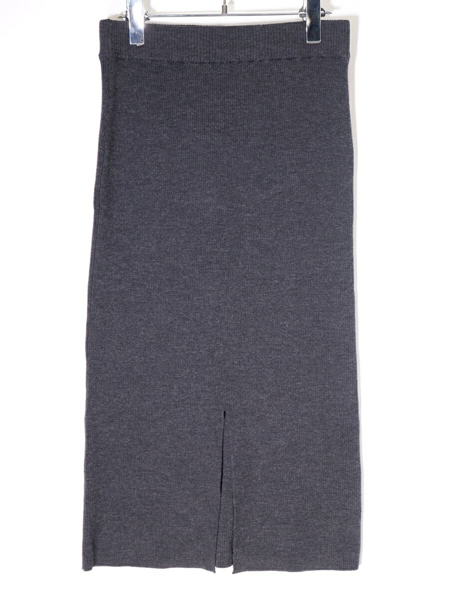 AP STUDIO(アパルトモンL'Appartement) 2019 wool RIB スカート(ウールリブ)【LSKA66987】【グレー】【フリー】【中古】【2点以上同時購入で送料無料】【DM220126】のサムネイル