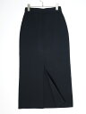 MUSE de Deuxieme Classeミューズ ドゥ ドゥーズィエムクラス 2021SS PENCIL スカート(シルクニットスカート)【LSKA78587】【ブラック】【36】【中古】【沖縄.離島以外 送料無料】【DM250701】