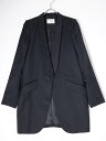 Lisiere L'Appartementリジエール アパルトモン WOOL タキシードジャケット【LJKA78288】【ブラック】【38】【中古】【沖縄.離島以外 送料無料】【DM250520】