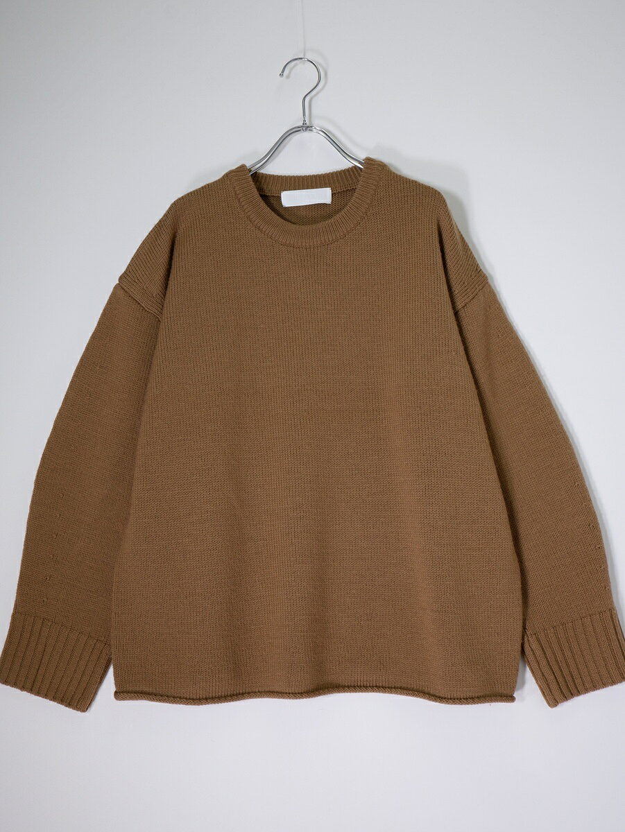 AP STUDIOエーピー ストゥディオL'Appartementアパルトモン 2025AW MISTRAL プルオーバー(ニット)【LKNA80988】【キャメル】【フリー】【中古】【沖縄.離島以外 送料無料】【DM260224】