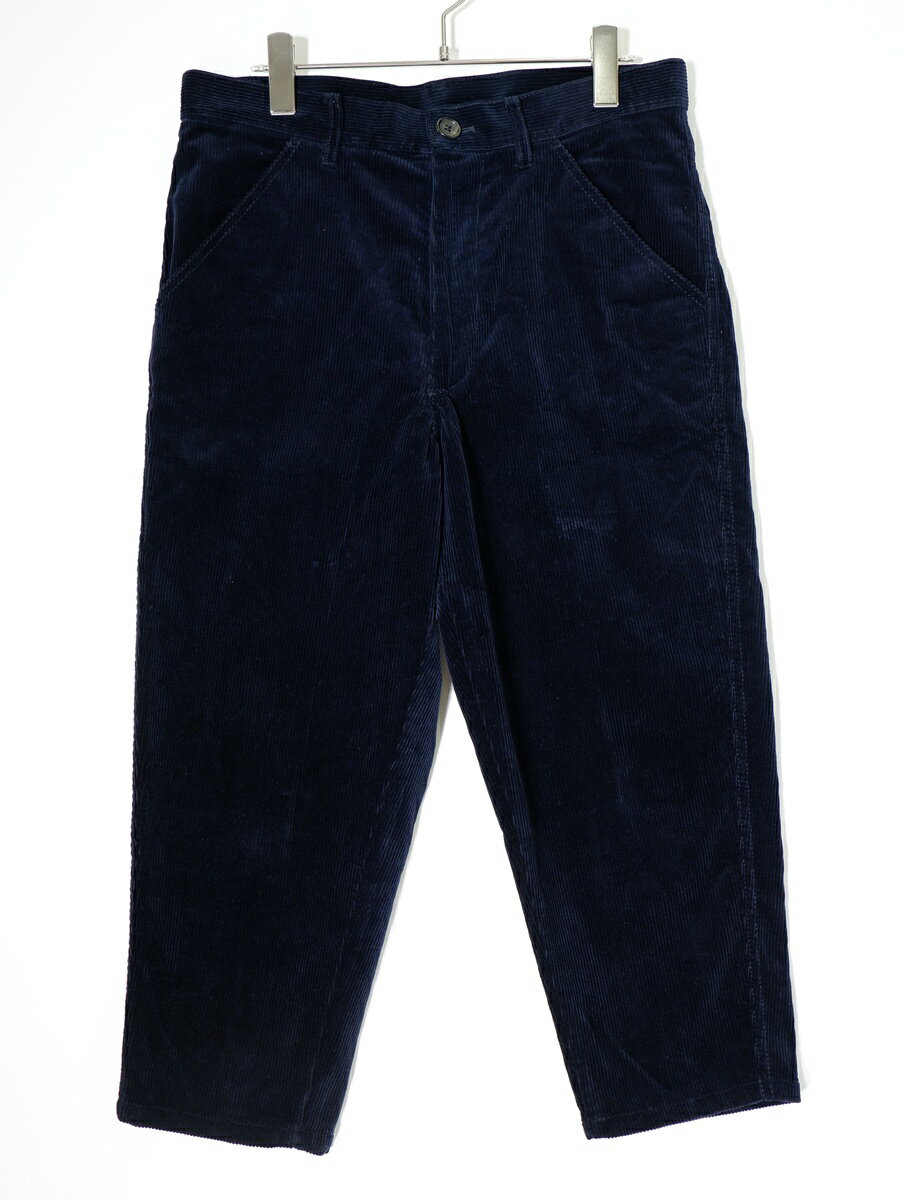 Rakuten - COMME des GARCONS SHIRT boysコムデギャルソンシャツ ボーイズ コーデュロイテーパードクロップドパンツ【MPTA81388】【ネイビー】【XS】【中古】【沖縄.離島以外 送料無料】【DM260407】