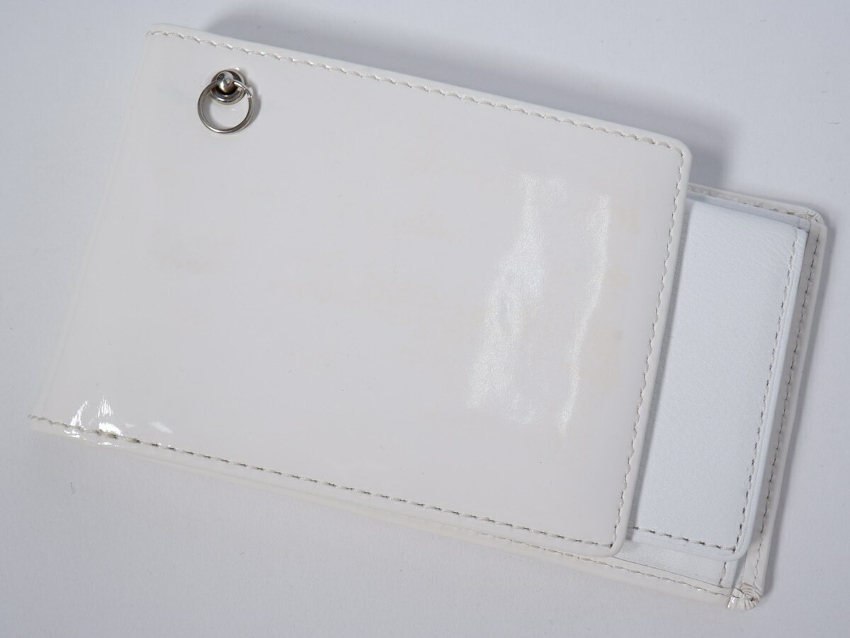 ジャムホームメイドJAMHOMEMADE ユナイテッドアローズ別注エナメル長財布セミロングウォレット【MZCA68188】【ホワイト】【-】【中古】【2点以上同時購入で送料無料】【DM220524】
