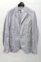 エンジニアードガーメンツEngineered Garments Bedford Jacketコードレーンストライプベッドフォードジャケット【MJKA59889】【白青系】【S】【中古】【沖縄.離島以外 送料無料】【DM200429】