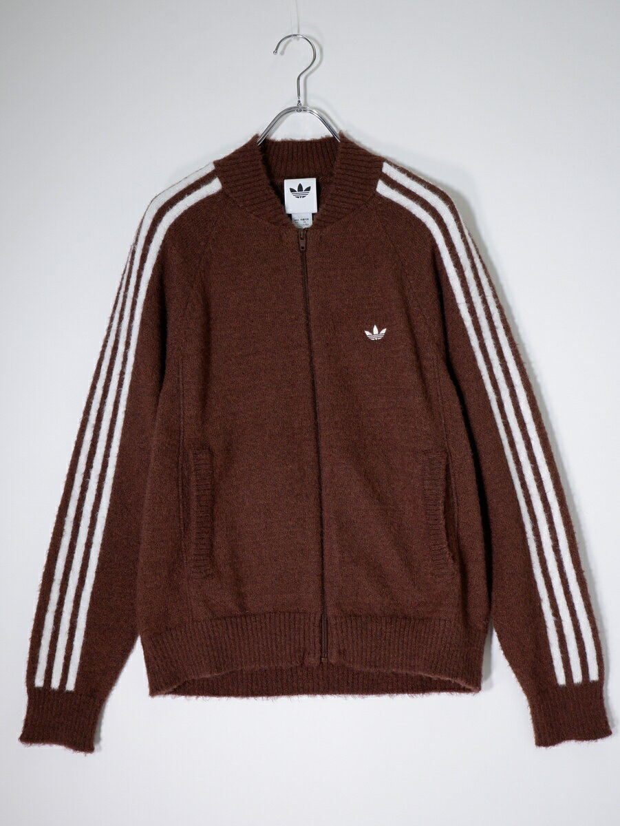 Rakuten - adidas Originalsアディダス オリジナルス 2026SS SST トラックトップ ニット(トラックジャケット)【MKNA82090】【ブラウン】【日本XS】【中古】【沖縄.離島以外 送料無料】【DM260609】