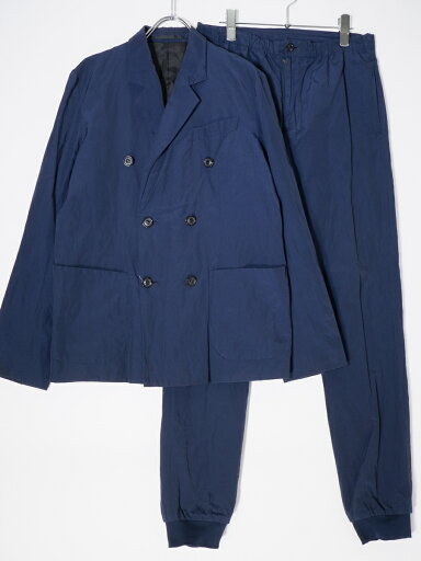 UNUSEDアンユーズド stainless Double Breasted Jacket・Easy pants セットアップ ジャケットパンツ【MSTA72891】【ネイビー】【1】【中古】【2点以上同時購入で送料無料】【DM231017】 UNUSEDアンユーズド stainless Double Breasted Jacket・Easy pants セットアップ ジャケットパンツ【MSTA72891】【ネイビー】【1】【中古】【2点以上同時購入で送料無料】【DM231017】