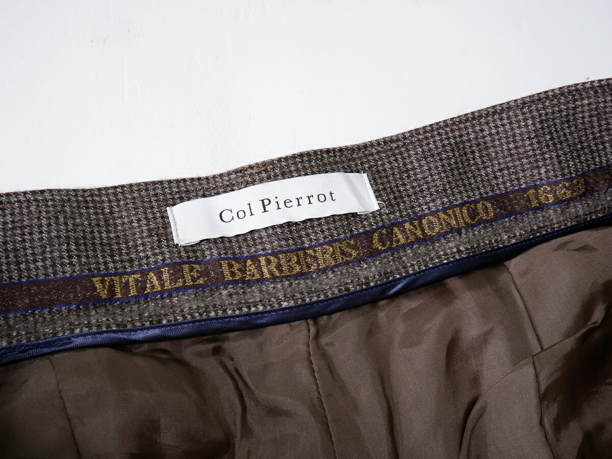 MUSE de Deuxieme Classe Musee du Duisemi Classe 2021AW Col Pierrot Corpiello CANONICO Chidri Center Prespants Franner Wool 【LPTA77093】 【Brown】 【Antiguo】 【Okinawa. fuera de la isla Envío gratuito】 【DM250114】 — vista 3