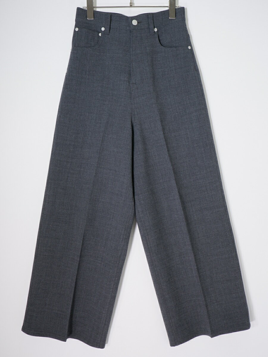 Col Pierrotコルピエロ 2024 MUSE de Deuxieme Classe別注BUCKLE パンツ【LPTA80694】【グレー】【34】【中古】【沖縄.離島以外 送料無料】【DM260120】