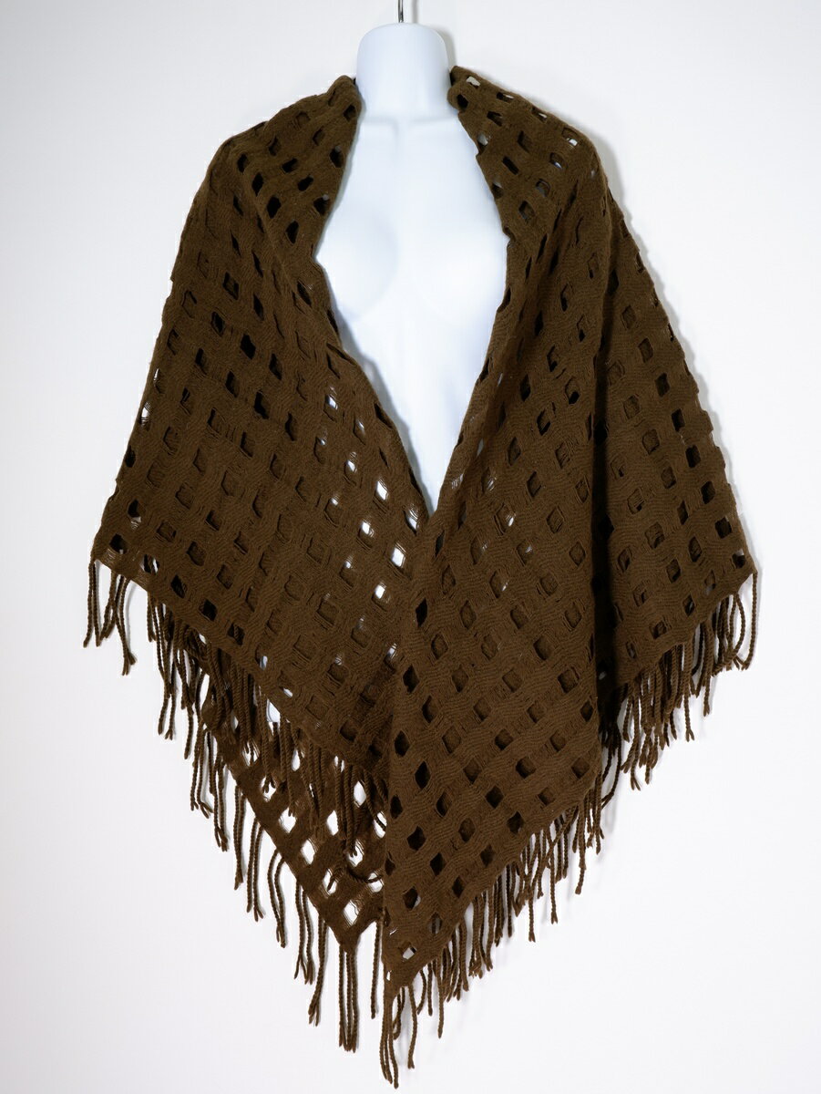 キャピタル　縮絨ウール マフラー　ストール　葉柄　ユニセックス 縮絨ウールマフラー #マフラー #kapital #kapitalsoho #キャピタル