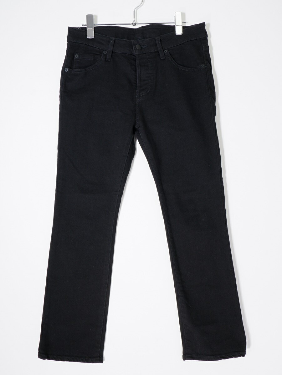 L'Appartementアパルトモン Black Skinny Denimブラック スキニー デニム パンツ【LDNA77795】【ブラック】【38】【中古】【沖縄.離島以外 送料無料】【DM250401】