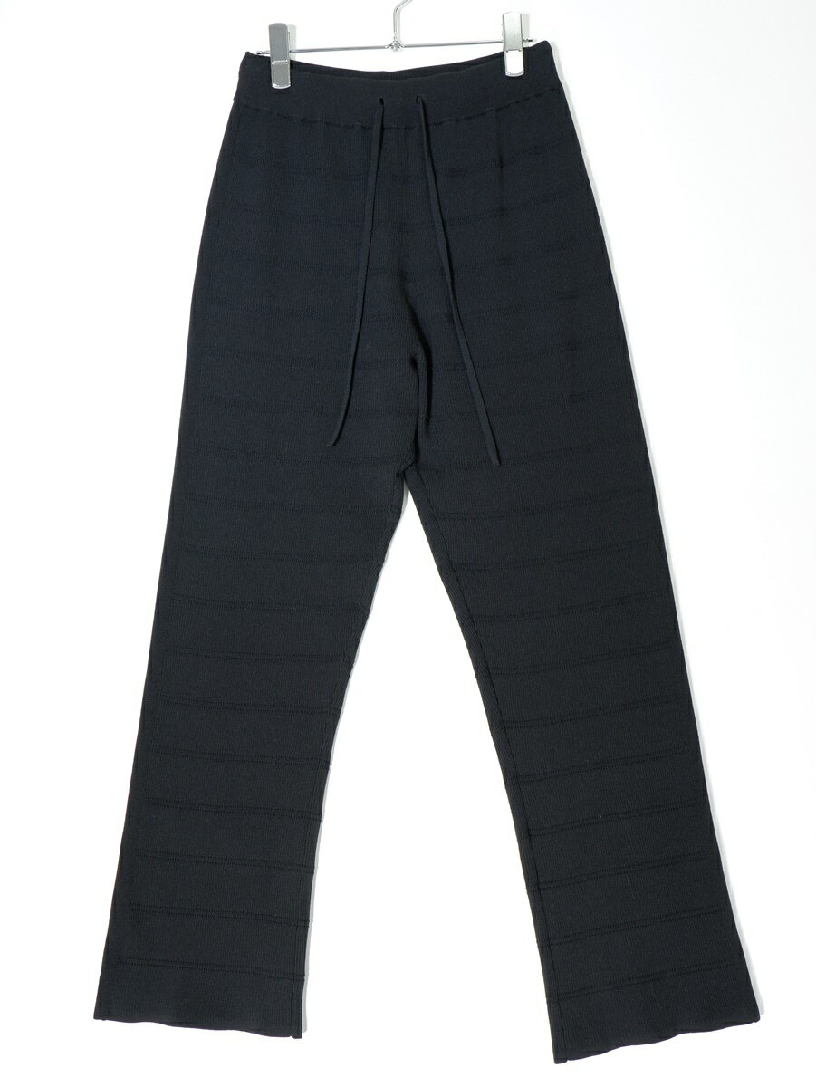 JOURNAL STANDARD NEU/ジャーナルスタンダード ノイ 2020SS RIBサイドラインパンツ【LPTA73995】【ブラック】【フリー】【中古】【沖縄.離島以外 送料無料】【DM240227】