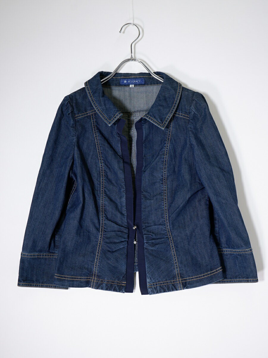 M'ＳGRACY エムズグレイシー デニムコート サイズ３８ M'S GRACY 2024 Spring Collection | msgracy
