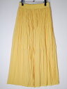 THE SHINZONE シンゾーン VINTAGE PLEATED SKヴィンテージプリーツスカート【LSKA67897】【イエロー】【F】【中古】【沖縄.離島以外 送料無料】【DM220420】