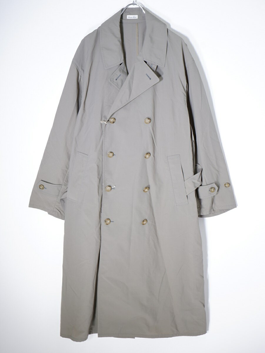 スティーブンアランSteven Alan 2021AW NYLON WEATHER USN TRENCH COATトレンチコート新品【MCTA66798】【D.GRAY】【L】【未使用】【沖縄.離島以外 送料無料】【DM211231】