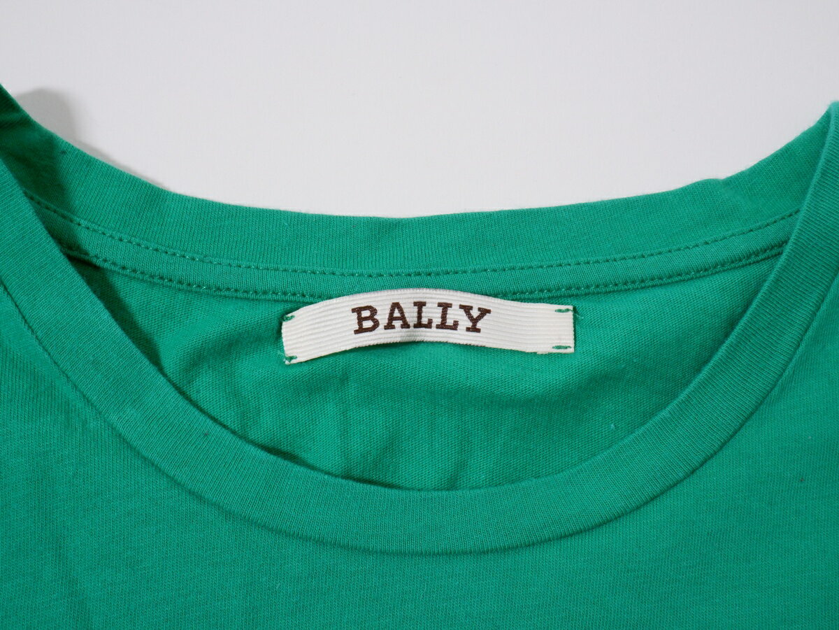 BALLYバリー バレリーナTシャツ【LTSA79999】【グリーン】【40】【中古】【沖縄.離島以外 送料無料】【DM251118 】