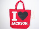 ジャクソンマティスJACKSON MATISSE 2021SS I Love JACKSON トートバッグ新品【MBGA64699】【レッド】【-】【未使用】【2点以上同時購入で送料無料】【DM210715】