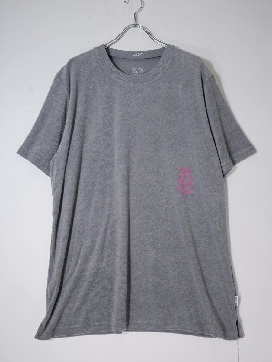 Rakuten - JACKSON MATISSEジャクソンマティス 2025SS パイルTシャツ新品【MTSA78199】【グレー】【LL】【未使用】【沖縄.離島以外 送料無料】【DM250503】