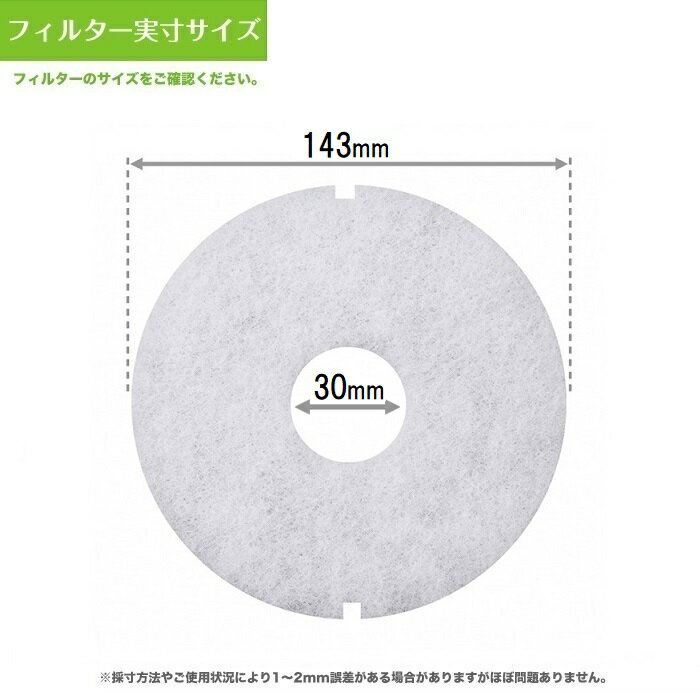 φ143 内径φ30(5枚入)【大建プラスチックス】 150MPS(K)・MPS(K)2シリーズ用 【DAIKEN】SB0517-01R／SB0599-K03対応品 換気口フィルター 給気口フィルター 24時間換気フィルター