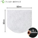 85×90異形（50枚＋おまけ5枚）パナソニック FY-FB0909A／FY-GKF3A 対応品 換気口フィルター 給気口フィルター 24時間換気フィルター 2