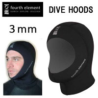 fouthelementフォースエレメント3mmフード3ミリ厚ウィンター寒さ予防頭の防寒ダイビング冬メーカー在庫確認しますMU-1351