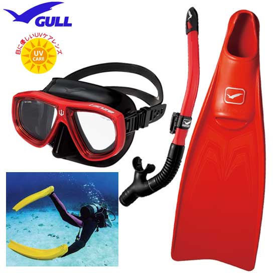 シュノーケリング マリンスポーツ Promate Snorkeling Matrix Mask Dry Snorkel Fins Mesh Bag Set, Blue, ML/XLシュノーケリング マリンスポーツ