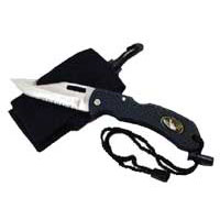 フォールディングナイフ ダイバーナイフ 3008 BCDにフックで掛けるタイプ 2nd ホールディング ダイビングナイフ ダイブナイフ