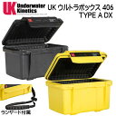 UK Ultra Box 406 Type A DX パッドライナー付UK ULTRA BOX ウルトラボックス　防水ケース 防水・防湿・気密・防塵 携帯、スマホ、デジカメ等を水やホコリから保護。 ボディに耐衝撃性に優れたABSポリカーポネートを採用。 熱可塑性エラストマー製の内臓Oリングが付いており、 防水機能のほか、塵や埃からケース内に収納した機材などを保護します。 防水ボックスの側面部分に内圧自動調整バルブ付、 気圧の変化が激しい状況でも簡単に蓋をオープンすることができます。 カラー：BK・YL 内寸：140x90x90 mm 外寸：170x119x98 mm 重量：0.23 kg 付属：ランヤード 画像のLIDポーチは付属しておりません 防水ケース カメラ 携帯　スマホ　バッグ　ハードケース ダイビング器材用ハードケース　船上用ケース　ペリカンケース AP　 　UKドライケースは 樹脂の中でも特に衝撃性に優れたABSポリカーポネートを採用、輸送時の機材を完璧に保護します。 同時に内臓Oリングで、塩・空気・水・砂とチリから保護します 飛行機搭乗後の外圧変化による開閉に支障をきたさない内圧自動調整バルブ付