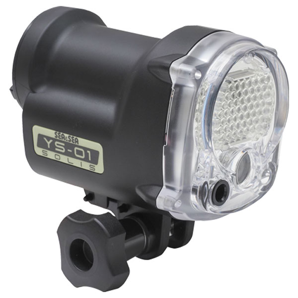 SEA&SEA（シーアンドシー）YS-01 SOLIS DS-TTL2 ターゲットライト内蔵 ディフューザー付属 マニュアル光量調整 水中専用ストロボ ダイビング カメラ マクロからワイドまで 送料無料 03124