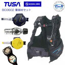 ダイビング 重器材セット E番 *BCD TUSA BC0602B *レギュレーター アクアラング カリプソ *オクト アクアラング カリプソ*ゲージ アクアラ...