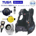 ダイビング 重器材セット F番 *BCD TUSA BC0602B *レギュ アクアラング カリプソ *オクト アクアラング カリプソ *ゲージ アクアラング ...
