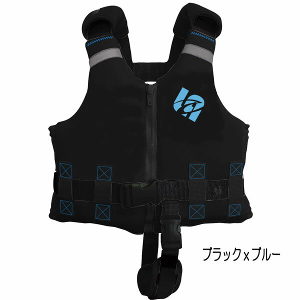 セール LCN-391 LARIAT ネオベスト NEO VEST キッズ ベビー ラリアット 対応身長：100-140cm ライフジャケット ジャージ生地 LCN-391　ライフベストマリンベスト ネオプレーン ウエット生地 浮き輪 釣り 磯遊び メーカー在庫確認