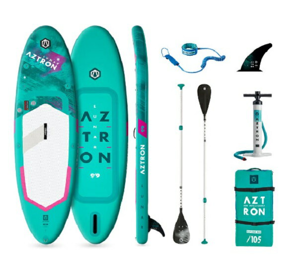 AZTRON(アストロン) LUNAR ルナ 9'9” SUP (スタンドアップパドルボード) インフレータブル 9'9” 大型商品 AS-111D-A