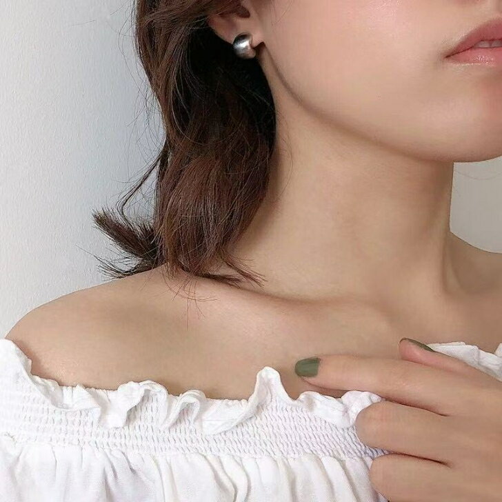 銀針ピアス 金属アレルギー対応 リングピアス つけっぱなし お風呂ok アクセサリー 結婚式 披露宴 入学式用 華やか キラキラ シルバー ゴールド 程よい存在感 アレルギー対応 プチギフト プレゼント付き 無料ラッピング 即発送 送料無料 2