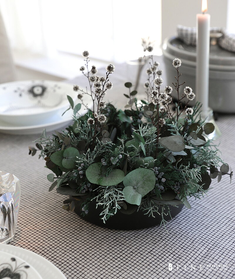 ハロウィン クリスマスリース プリザーブドフラ...の紹介画像2