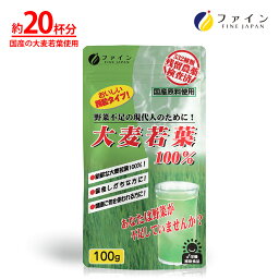 【全品クーポン有】大麦 若葉 100% 国産 大麦若葉 100% 使用 532種類の残留農薬検査済み 100g 青汁 β ‐ カロテン 総クロロフィル 栄養補助食品 ファイン