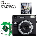 チェキフィルム20枚セット チェキスクエア”INSTAX SQUARE SQ40 富士フイルム FUJIFILM インスタントカメラ チェキフイルム フィルム付...