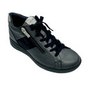 【アシックス / ペダラ】ウォーキングシューズ 1212A103 002 2E ブラック×ブラックスニーカー ハイカット 歩きやすい 履きやすい 疲れにくい 軽...