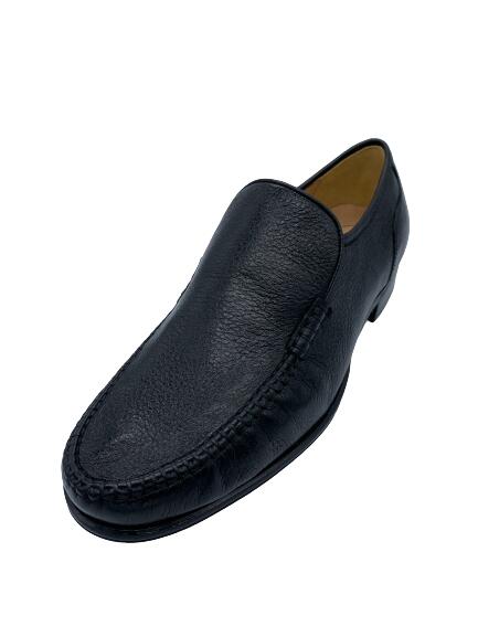 marelli　マレリー　ビジネスシューズ　MR-4218　3E 歩きやすい　履きやすい　疲れにくい　スリッポン　フォーマル　紳士靴　天然皮革　牛革　カラー　ブラック　革底　靴　メンズ シボ革